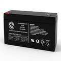 Battery Clerk AJC Dual-Lite 12-568 Alarm Replacement Battery 12Ah, 6V, F1 AJC-C12S-J-0-186015